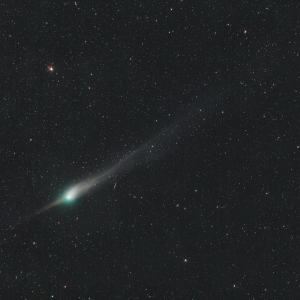 Strange Comet Over the High Tatras