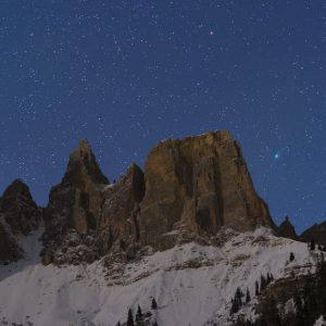Comet C/2022 E3 from Dolomites