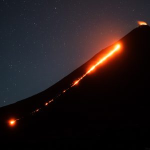 Northern Star and the Pacaya Volcano