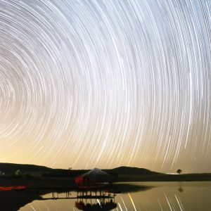 Stellar Symphony: Star Trail at Goias