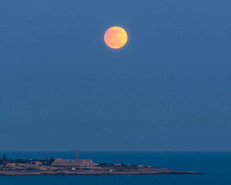 Full Moon Over the Ancient Furnace