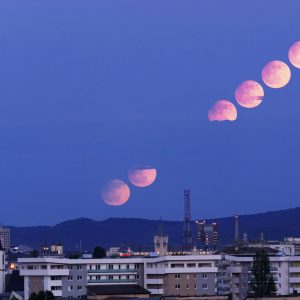 Penumbral Lunar Eclipse in Iasi