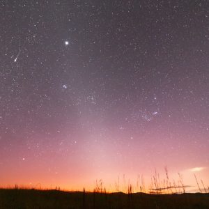 Zodiacal Light, Pleiades, and More
