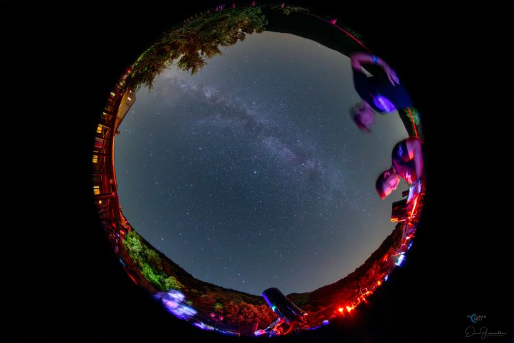 Milky Way Above the Star Party Camp