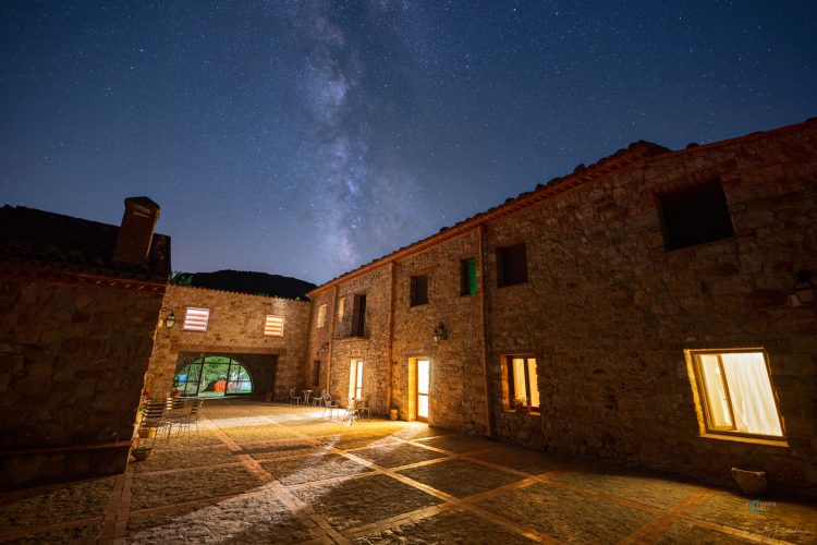 Milky Way Above the Gonato Farmhouse