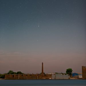 A Comet in Vendicari's Sky