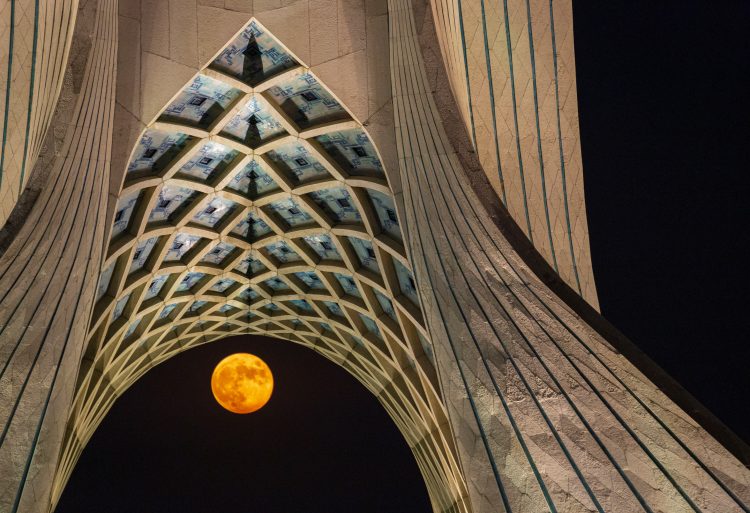 Through the Azadi Tower