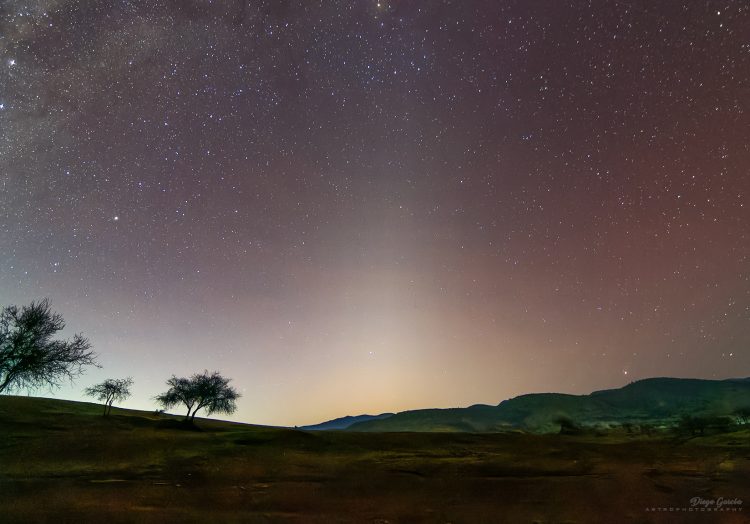 Zodiacal Light from Chile