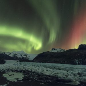 Aurora Over Vatnajökull