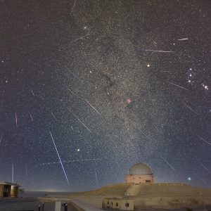 Geminid Shower Over Kottamia Observatory