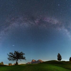 Milky Way Over Alpe di Siusi