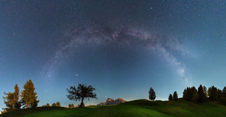 Milky Way Over Alpe di Siusi