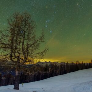 Massive Skyglow on Carinthia