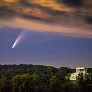 Comet Neowise Over Walhalla