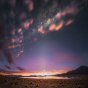 The Elusive Milky Way in High Desert