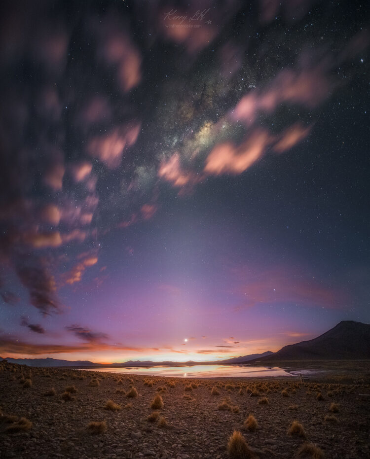 The Elusive Milky Way in High Desert