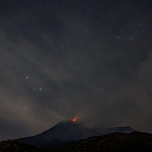 The Beehive and Etna Volcano