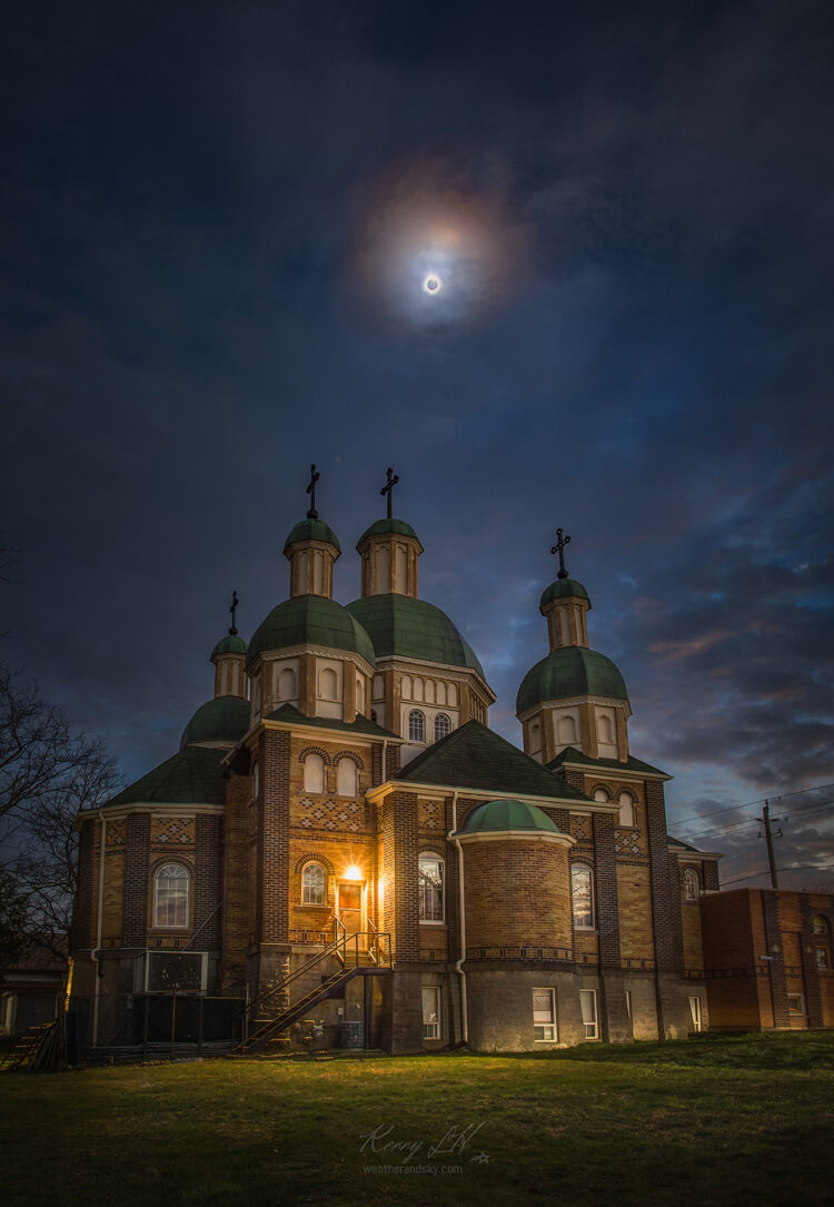 Total Eclipse and Ukranian Church