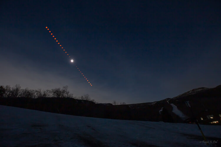 Total Solar Eclipse Sequence