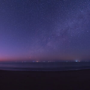 Milky Way Arc Over Oman Gulf