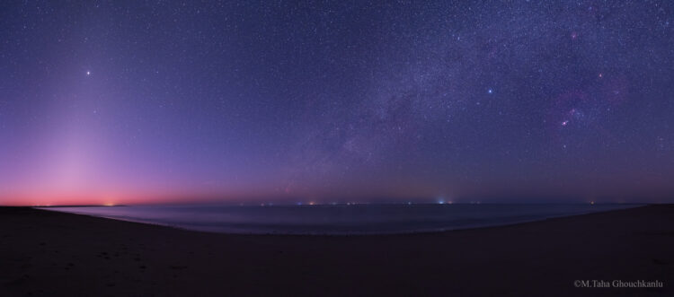 Milky Way Arc Over Oman Gulf