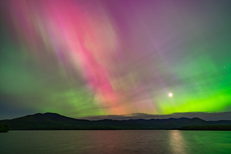 Aurora Over Western Catskills