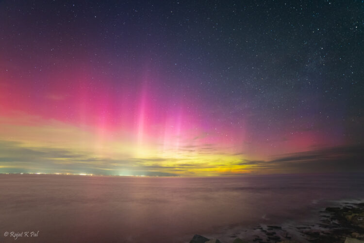 Northern Lights from Halibut Point