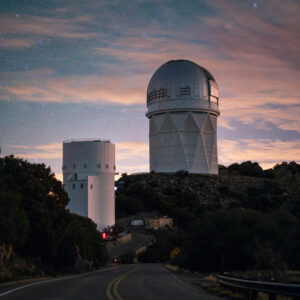 The Way to the 4-Meter Telescope