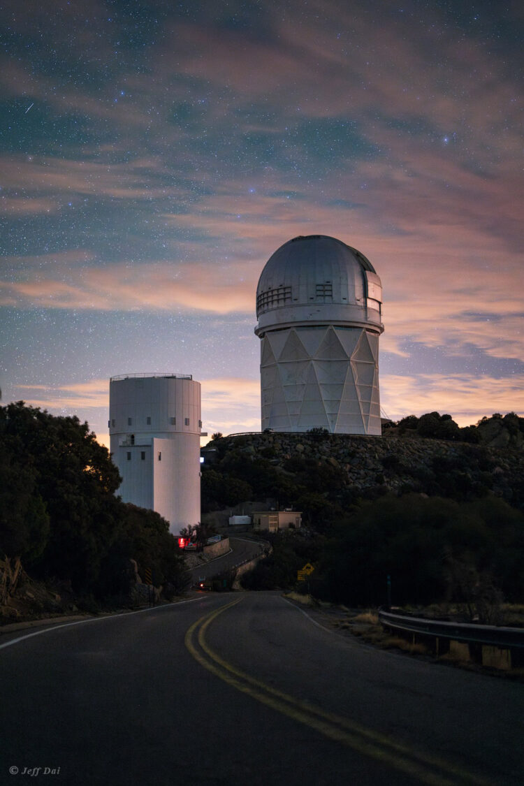 The Way to the 4-Meter Telescope