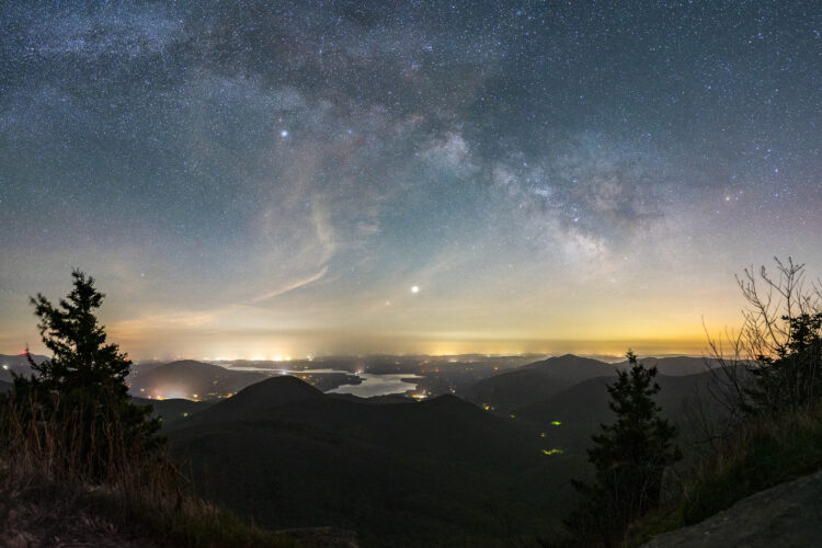 Wittenberg Mountain Summit Milky Way