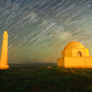 Milky Way Above Ayaz Tower