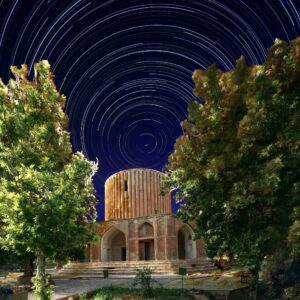 Startrail in the Night Sky of Khorasan