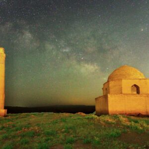 Milky Way Above Ayaz Tower