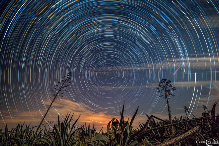 Mediterranean Star Trails