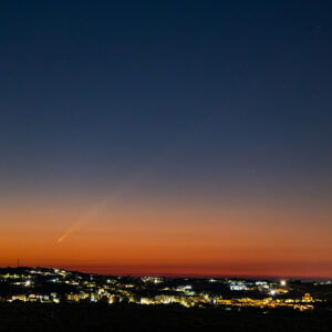 Timelapse: Comet Tsuchinshan-ATLAS Rising ᐉ