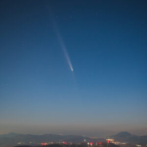 Comet T-A During Astronomical Twilight