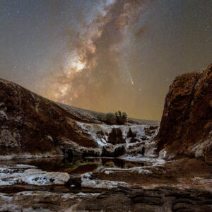 Silent Reflection Under the Milky Way