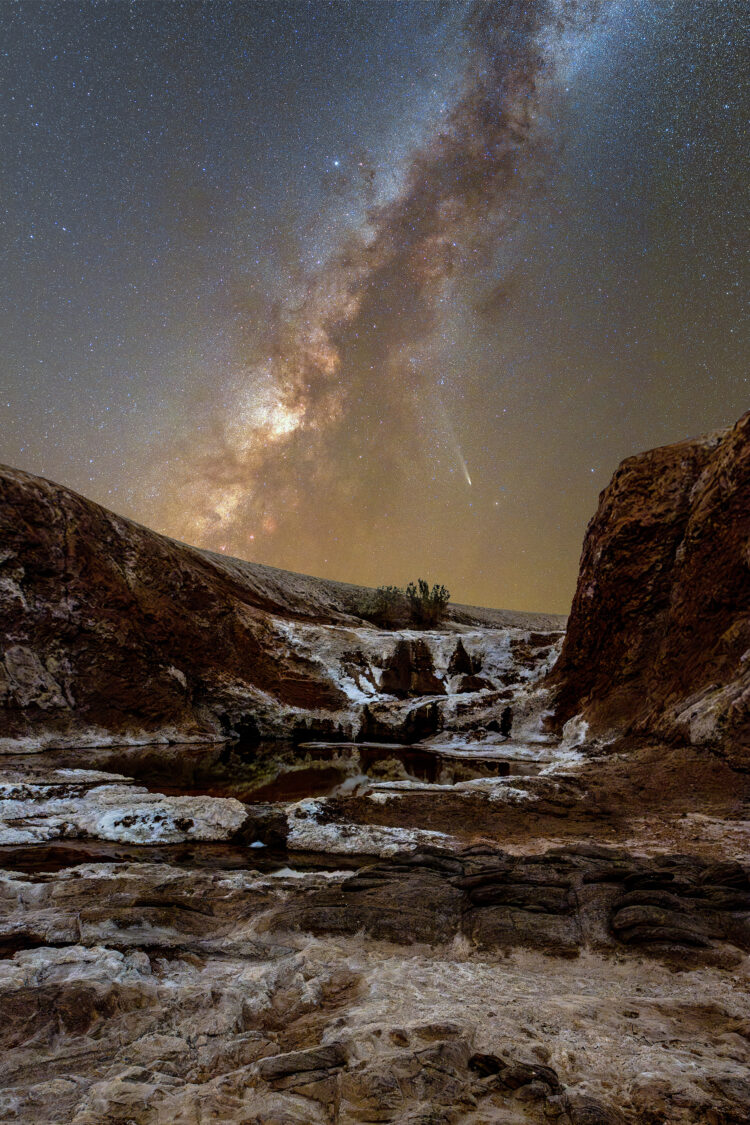 Silent Reflection Under the Milky Way