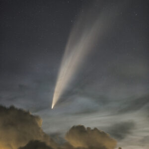 Comet ATLAS in Rainy Season