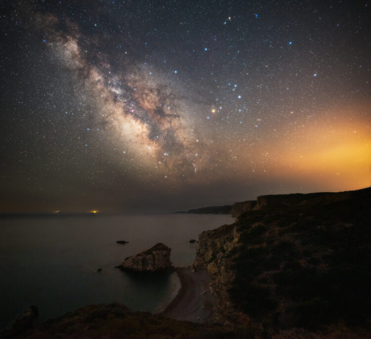 Milky Way Above Kaladi Beach