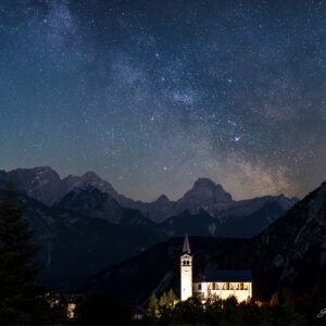 Milky Way from Dolomites