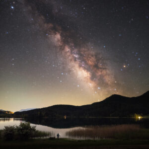 Milky Way Above Lake Doxa