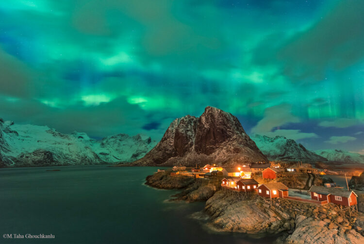 Auroras in Lofoten