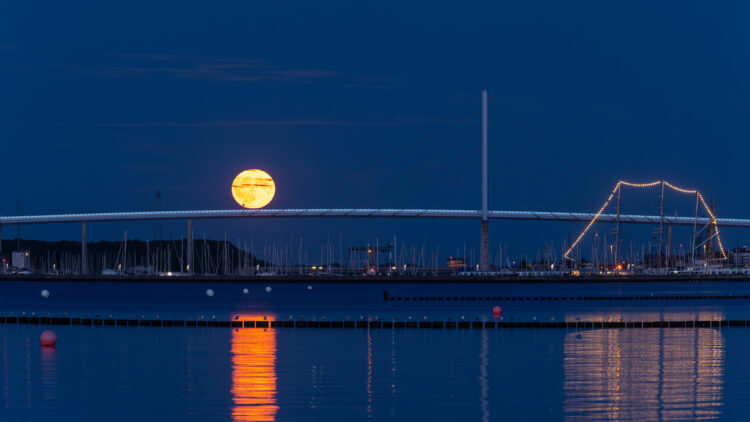 The Moon on the Bridge