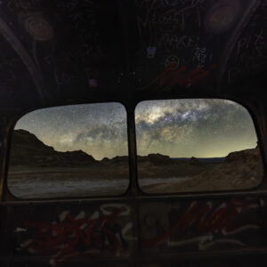 Temporary Oservatory from the Magic Bus