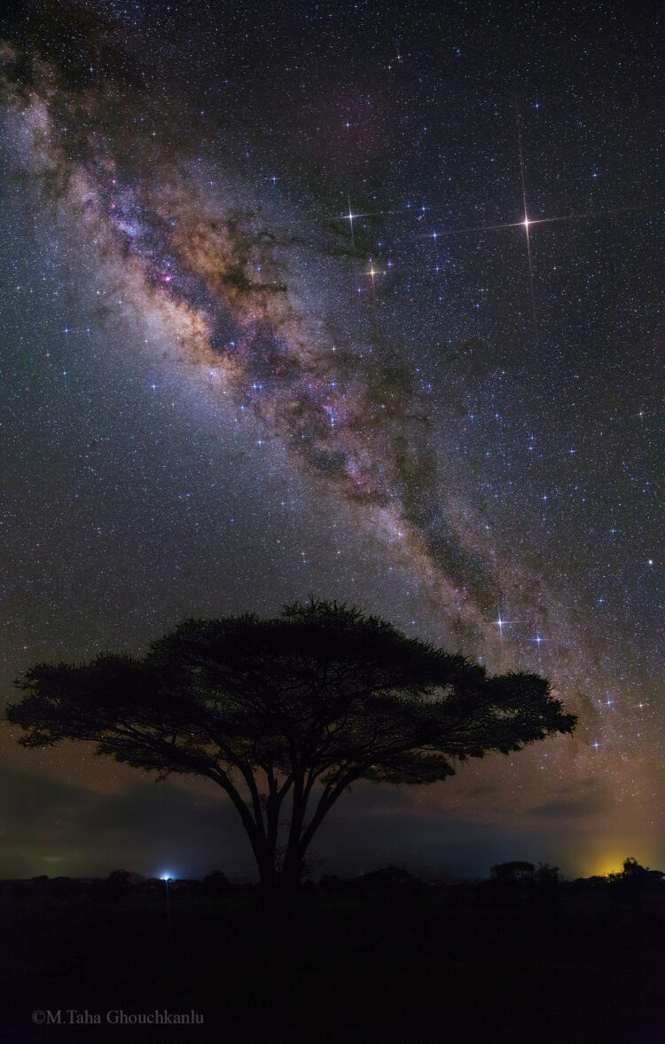 Nightscape in Amboseli