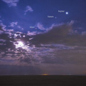 Conjunction Over Lake