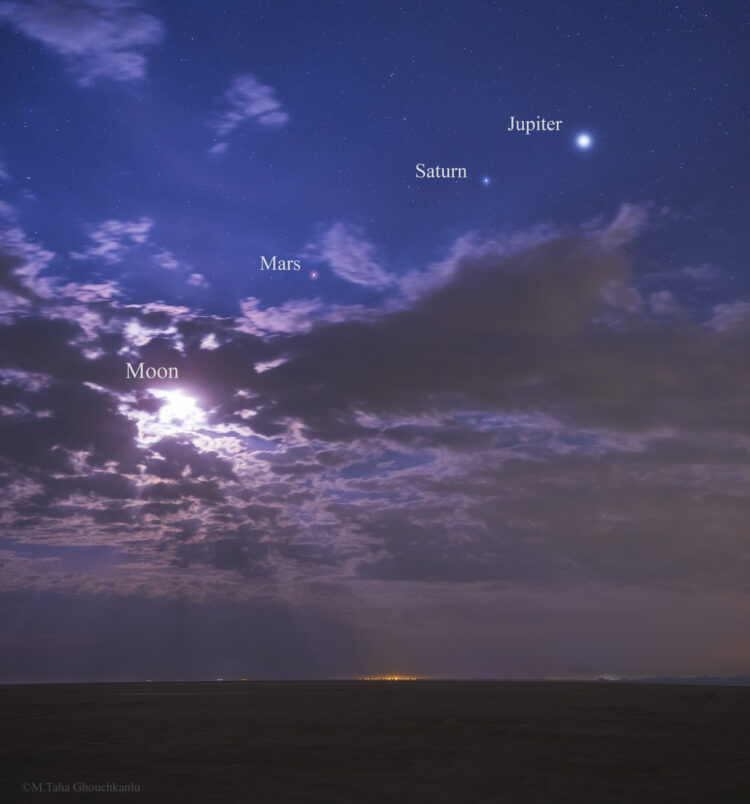 Conjunction Over Lake