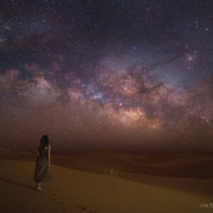 Majestic Nightscape of Merzouga