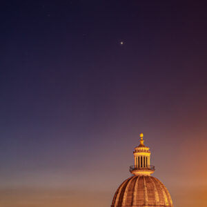 Conjunction Above Ragusa Ibla